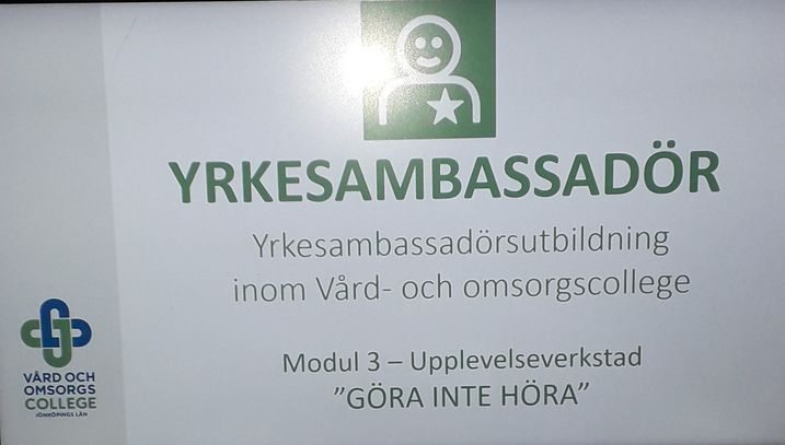 Yrkesambassadörsutbildning