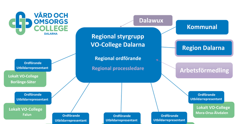 Organisation VO-College Dalarna