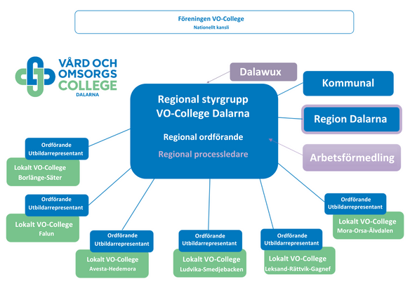 Organisation VO-College Dalarna