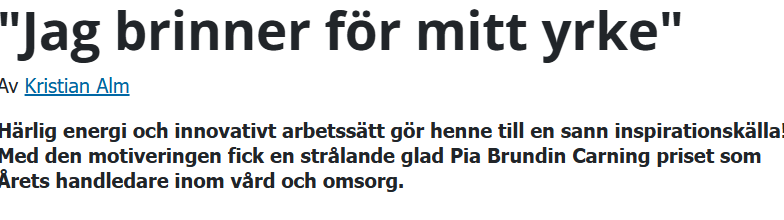 Årets handledare