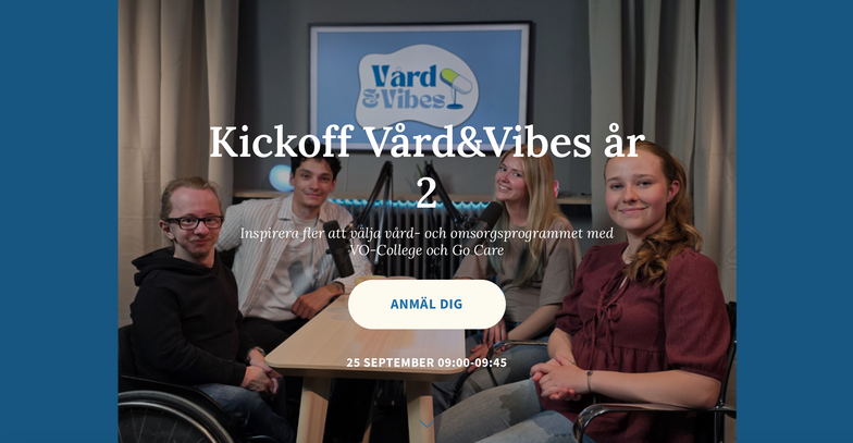 kick of år 2 vård&vibes