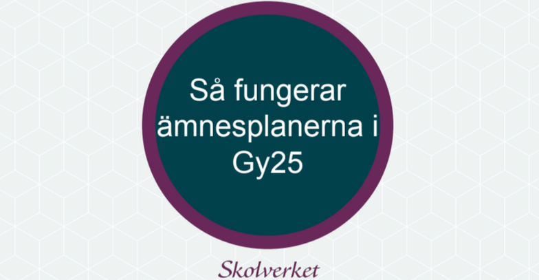 Webbseminarium om Gy25