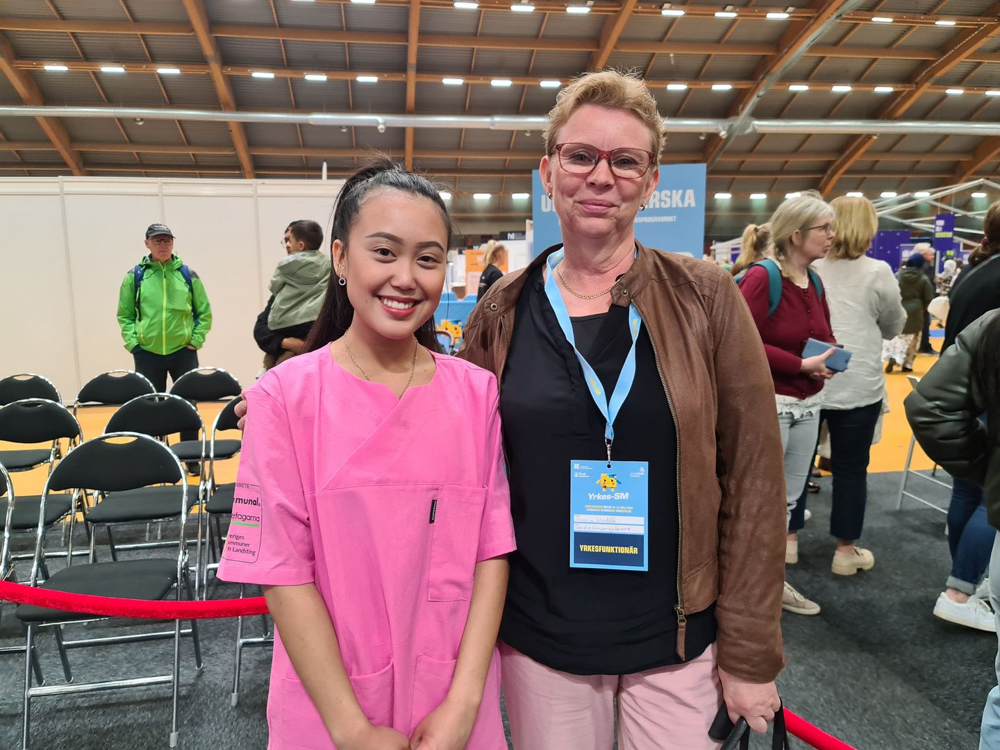 Sumittra och Maria Lindlöf